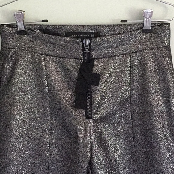 Read description-Zara Woman silver Dress Pants - Picture 3 of 7